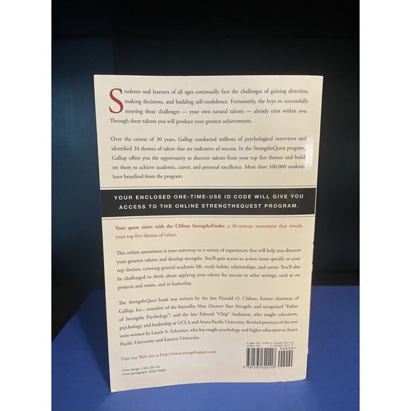 StrengthsQuest by Edward "Chip" Anderson and Donald O. Clifton (2016, - Picture 3 of 7